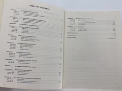 VTG 1979 Piper Commercial Pilot & Flight Briefers Manual & Workbook Lot Aviation