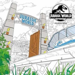 Jurassic World Adult Coloring Book – Paperback, by NBC Universal – Very Good