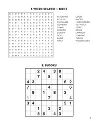 Easy Breezy Adult Activity Book: Includes Easy Puzzles, Word Searches, Coloring