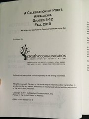A CELEBRATION OF POETS Appalachia Grades 4-12 Creative Communication Textbook HC