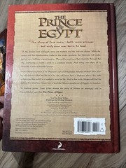 THE PRINCE OF EGYPT HC 3 Book Lot Moses Dreamworks