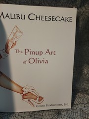 Malibu Cheesecake Pinup Art of Olivia Hardcover Ozone Productions 2011 1st Print