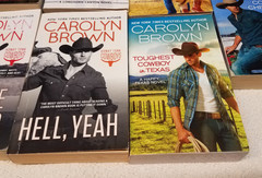 Lot of 7 PB Bks By Carolyn Brown Romance SERIES: LONGHORN CANYON, HAPPY, TEXAS