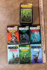 Elric Saga Michael Moorcock DAW Complete Vintage Paperback Fantasy Boxed Set