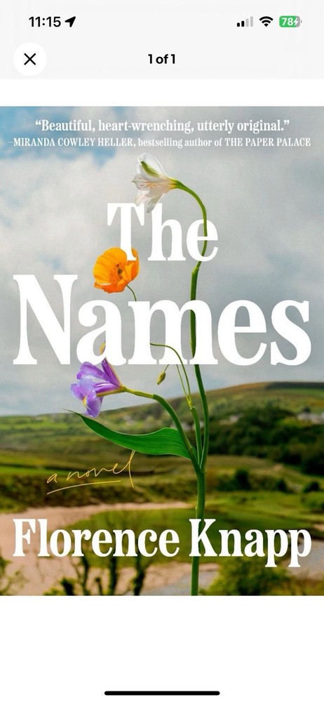 The Names: a Read with Jenna Pick : A Novel by Florence Knapp (2025, Hardcover)
