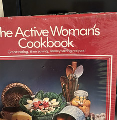 Avon Active Woman’s Cookbook – 80 pages – 1980 – Sealed