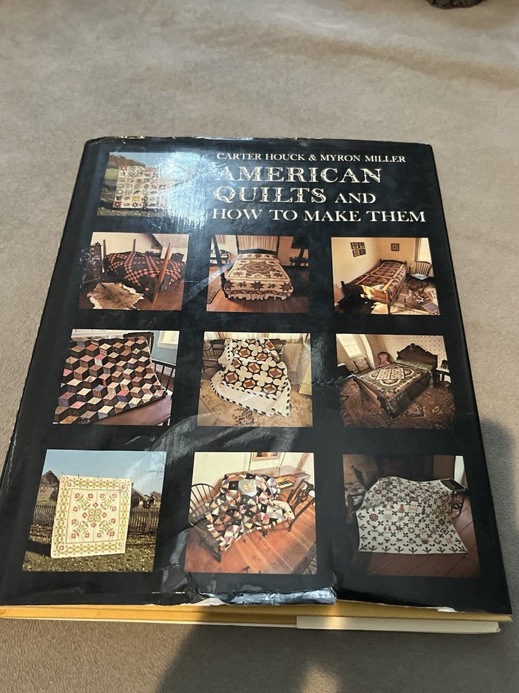 Charles Scribner’s Sons American Quilts HC 1975 1st Ed Illustrated DJ