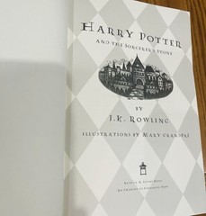 Harry Potter and the Sorcerer’s Stone by J.K. Rowling HC 1st Ed. 3rd PRINT. 1998