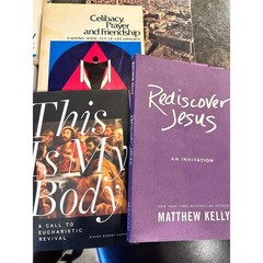 Mixed Christian Book Lot of 6 Matthew Kelly Robert Barron Religious Spiritual