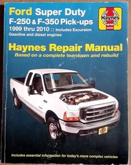 Haynes Ford Pick-Ups F250/F-350/Super Duty/Excursion 1999-2010 Repair Manual