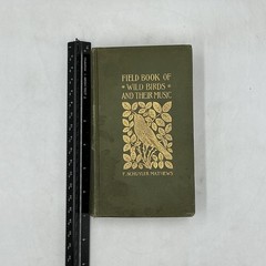 Vintage Field Book Of Wild Birds And Their Music Mathews HC Revised 1921 USA