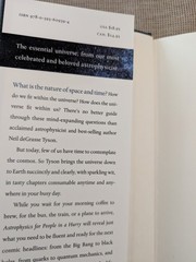 ASTROPHYSICS FOR PEOPLE IN A HURRY BY NEIL DEGRASSE TYSON, SIGNED HARDCOVER