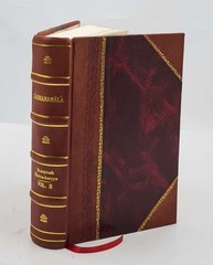 Sadhanamala Volume 2 1928 [Leather Bound]