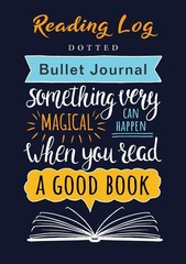 Reading Log – Dotted Bullet Journal: Medium A5 – 5.83X8.27 Paperback