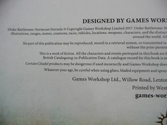 Warhammer Age Of Sigmar Stormcast Eternals Hardcover Book Minor Damage 168 Pages