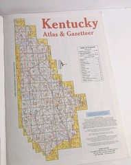 Kentucky Atlas and Gazetteer – Detailed Topographic Maps, DeLorme (Paperback)