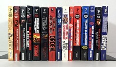 Lot of 15 Westerns + Thrillers by William W. Johnstone 1990s-2000s Softcovers