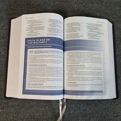 New ZONDERVAN NIV Student Bible – Lipscomb University Purple Bonded Leathersoft