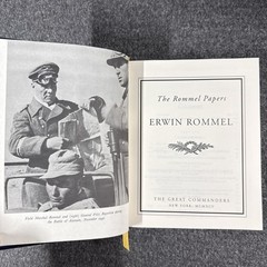 The Rommel Papers The Great Commanders Series 1995 First Printing