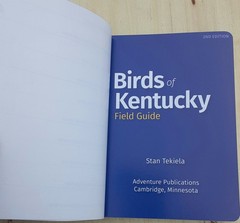 Birds of Kentucky Field Guide by Stan Tekiela 2022 Illustrated Paperback Book