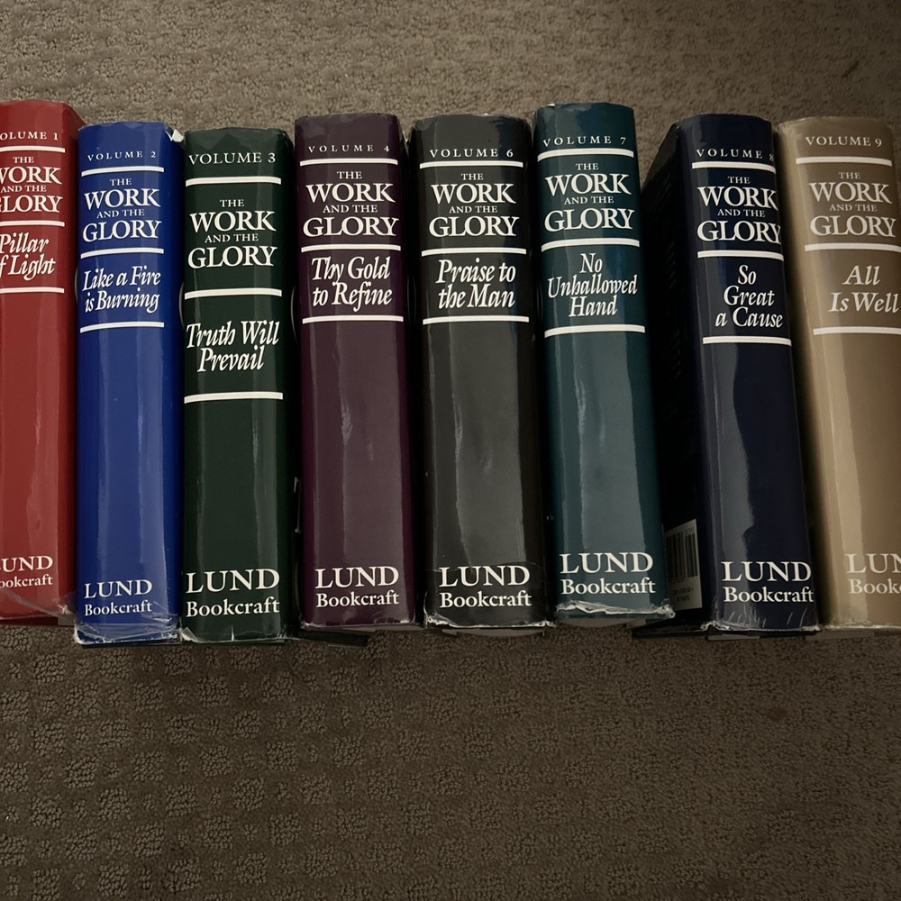 „The Work and the Glory” By Gerald N. Lund – LDS Volumes 1-4, 6-9