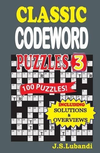 J S Lubandi Classic Codeword Puzzles 3 (Paperback) Classic Codeword Puzzles 3