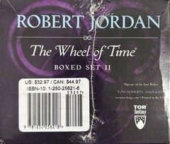Wheel of Time – Box Set II (Books 4-6) w/ Shadow Rising by Robert Jordan, SEALED
