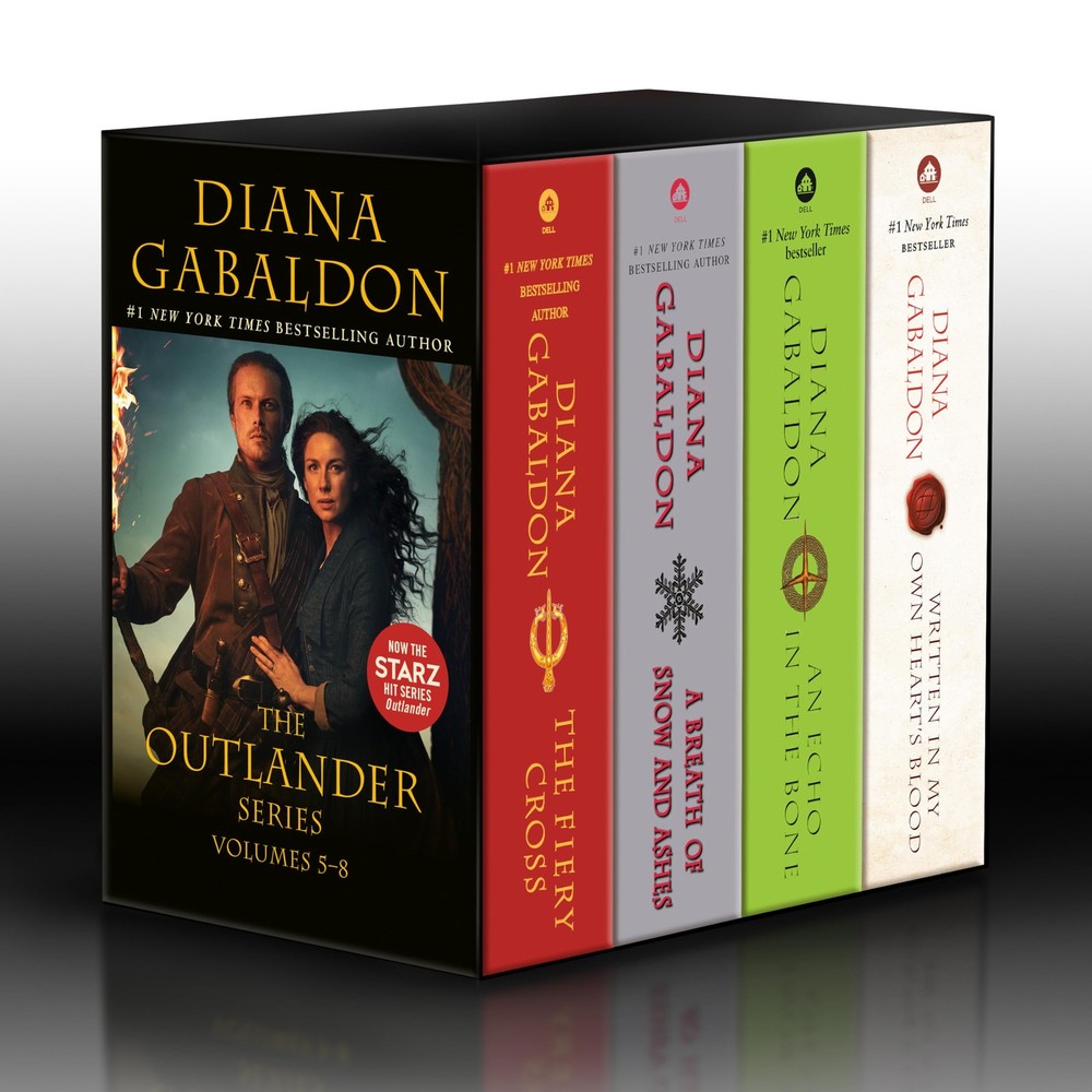 Outlander Volumes 5-8 (4-Book Boxed Set): The Fiery Cross, A Breath of Snow …