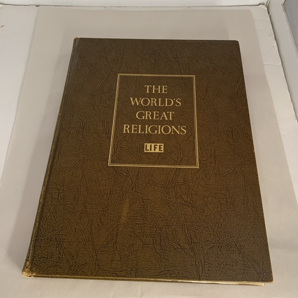 The World’s Great Religions Life 1957 HC. See Pictures For Condition