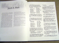 Descendants of Abraham & Anna (Beachy) Mast Amish Family History Genealogy Book