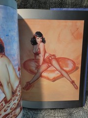 Bettie Page by Olivia 2006 Hardcover Art Book 1st Ed. Print Olivia De Berardinis