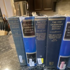 Cambridge Modern History Hardcover Multi-Volume Set G.R. Potter Mixed Lot