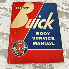 Vintage 1957 Buick Maintenance Chassis Body Service Manuals Lot 3 PB Canada