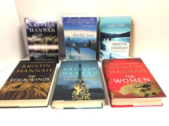 KRISTIN HANNAH Mixed lot 6 WOMEN, WINDS, NIGHTINGALE, FIREFLY, ANGEL, MYSTIC