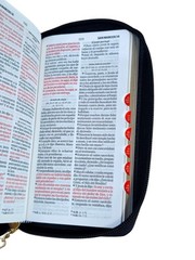 Biblia Chequera Letra 8.5 puntos RV1960 imit piel tricolor con indice