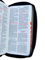 Biblia Chequera Letra 8.5 puntos RV1960 imit piel tricolor con indice