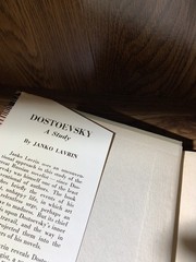 Dostoevsky 1947 1st Printing HC DJ Janko Lavrin The Macmillan Company