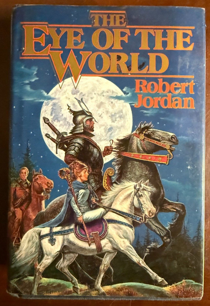 Wheel of Time: The Eye of the World by Robert Jordan 1990 TOR 7th Printing HC