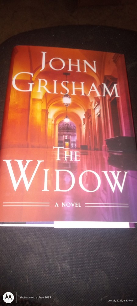 Widow : A Novel by John Grisham (2025, Hardcover) free shipping