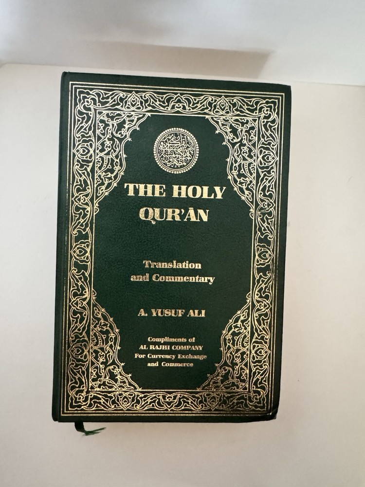The Holy Qur’an A Yusuf Ali Arabic English Translation Commentary HC Amana
