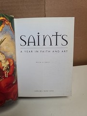 Saints A Year in Faith and Art Rosa Giorgi Hardcover Abrams Religious Art Book