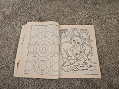 LISA FRANK Activity Coloring Book Carousel Fun Unicorn VTG 2000s Y2K Retro Kids