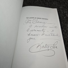 SIGNED The Ghosts of Dandy Crossing by Katie Lee