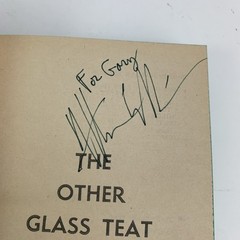 SIGNED The Other Glass Teat Harlan Ellison (Paperback, 1972) 2nd Print & Jacket