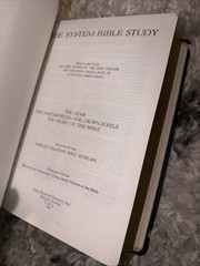 The System Bible Study KJV Enlarged Edition Morocco Leather 1964