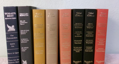 Lot of 8 Reader’s Digest Condensed Books – HC Staging Decorative Multicolor