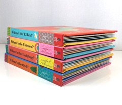 Lot of 4 Nosy Crow Board Books~Where’s Unicorn/T.Rex/Ladybag/Owl