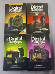 Scott Kelby. Digital Photography. Volumes 1, 2, 3 & 4. Complete. C. 2009. VG