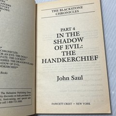 John Saul: The Blackstone Chronicles (Parts 1-6) Complete SET, VTG 1997 1st Ed