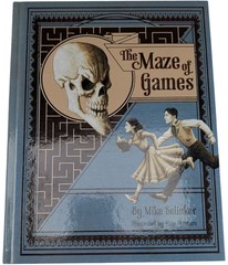 The Maze of Games Mike Selinker 2nd Ed Hardcover Theseus Guide Lone Shark